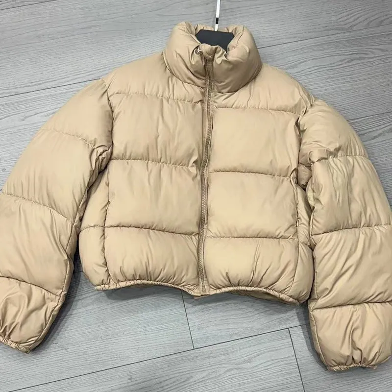 2024 Winter Puffer Cropped Jacket