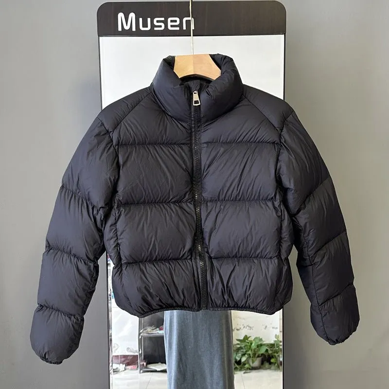 2024 Winter Puffer Cropped Jacket