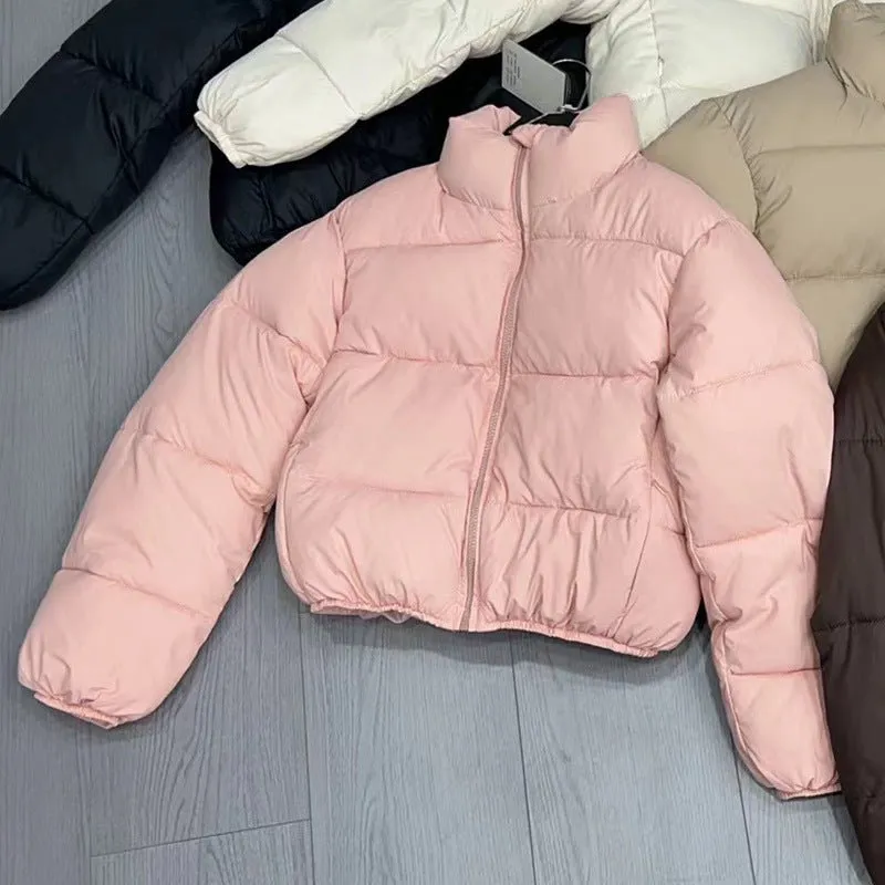 2024 Winter Puffer Cropped Jacket
