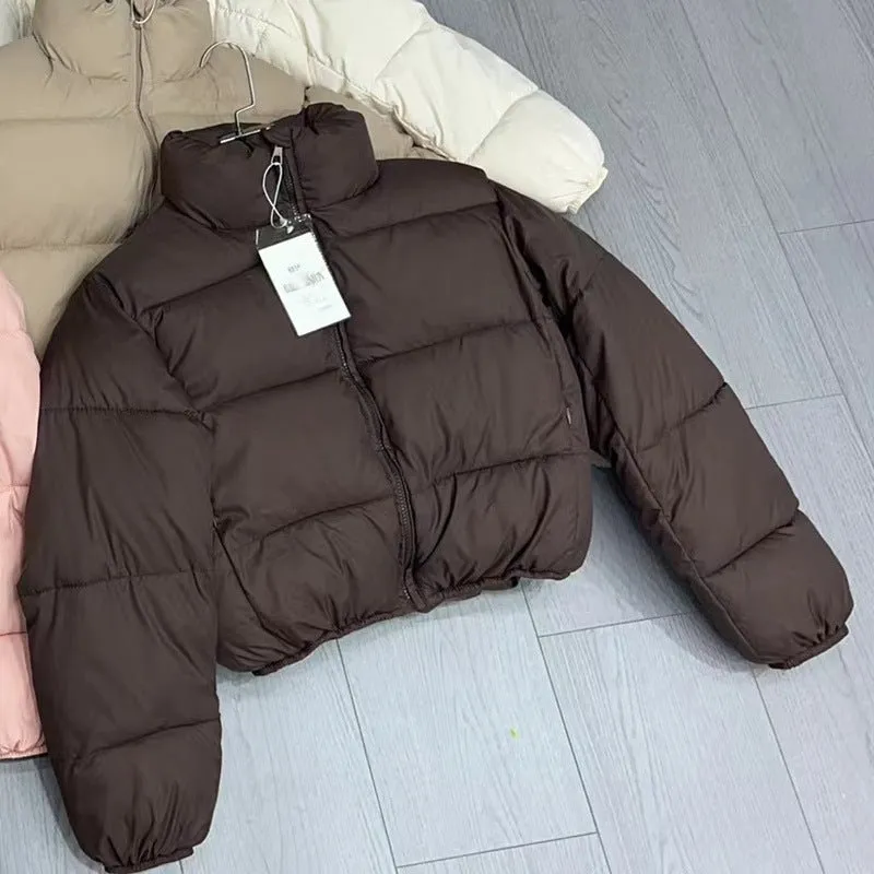 2024 Winter Puffer Cropped Jacket