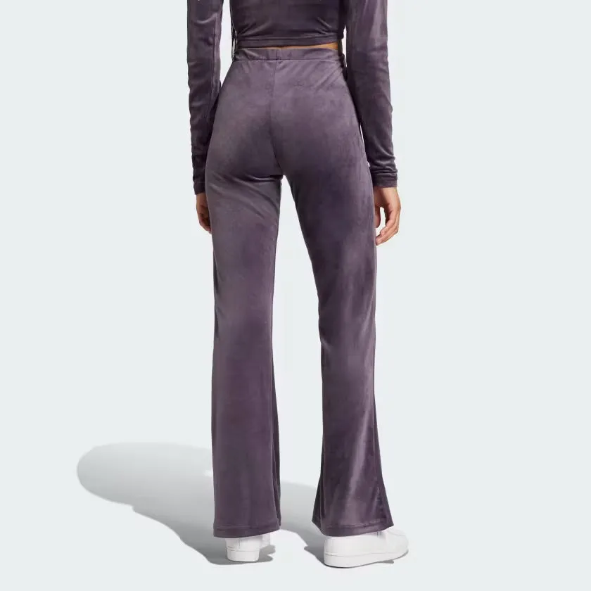 adidas Women's Velvet Pants With Rhinestone Trefoil