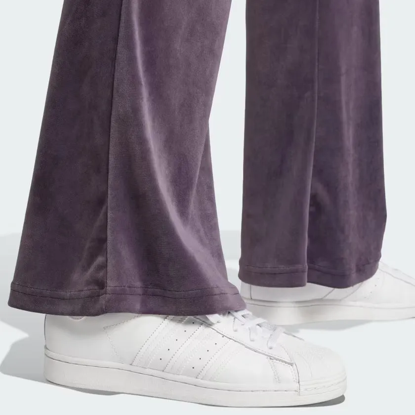 adidas Women's Velvet Pants With Rhinestone Trefoil