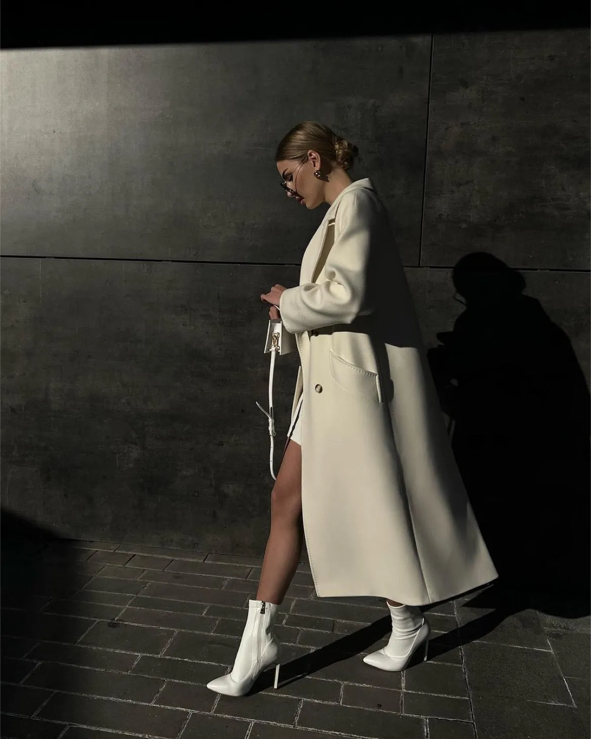 Ashley Classic Wool Blend Overcoat