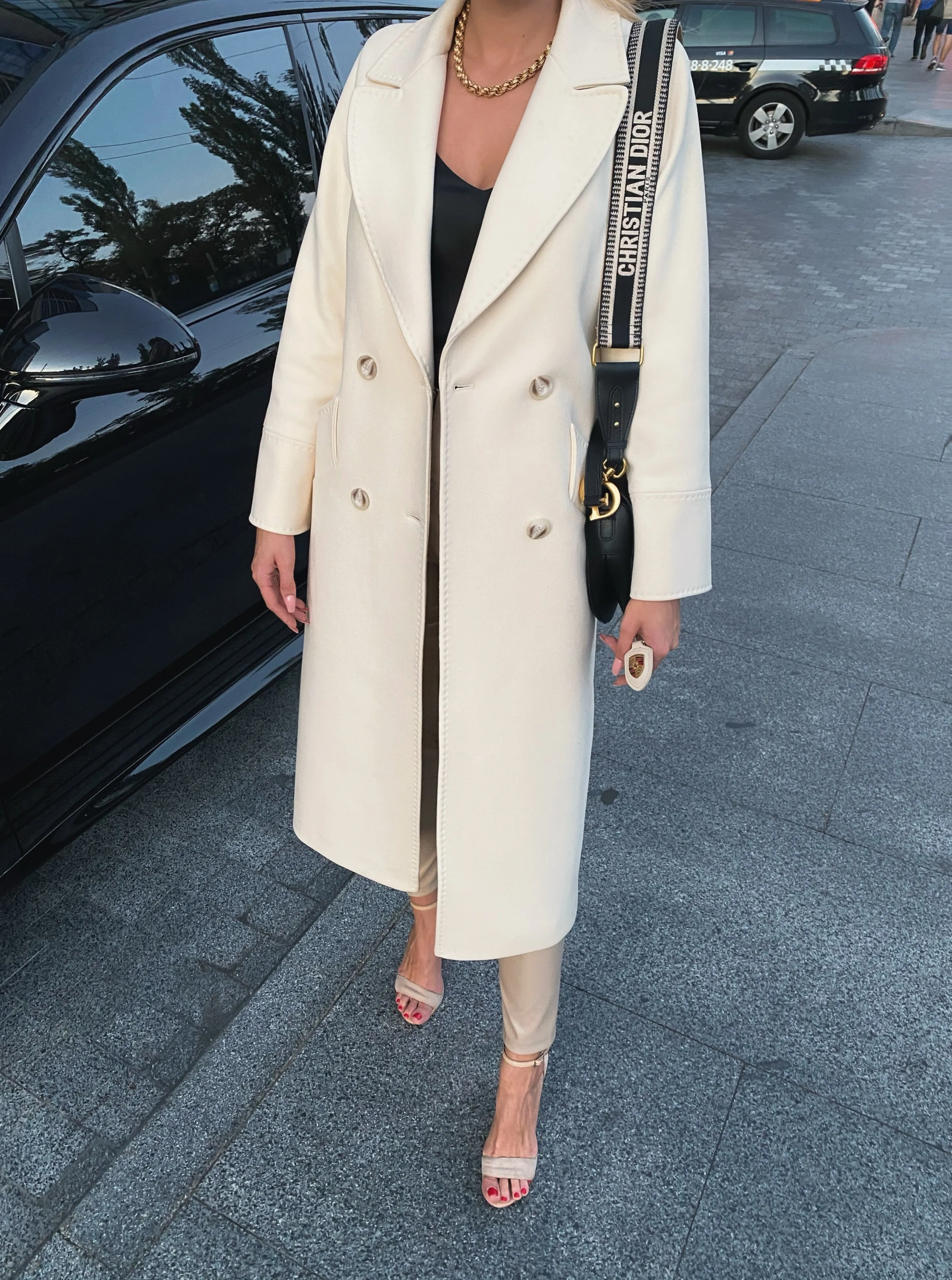 Ashley Classic Wool Blend Overcoat