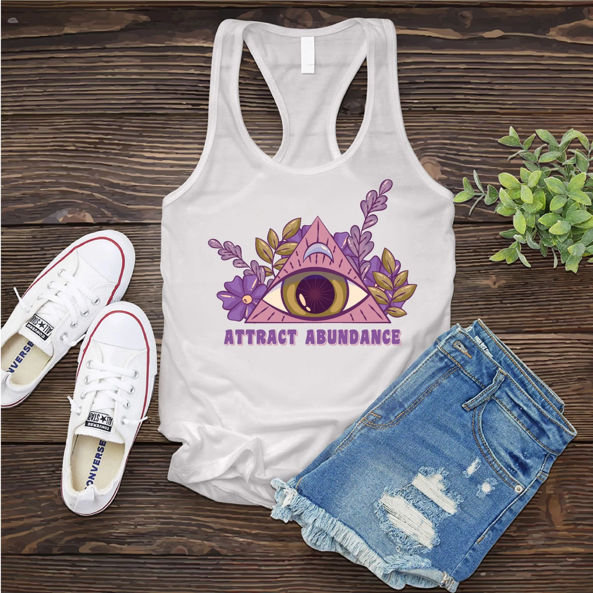 Attract Abundance Women's Tank Top