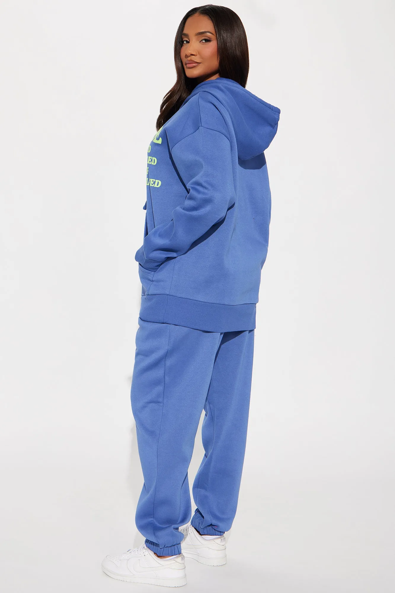 Be Kind Fleece Jogger Set - Blue