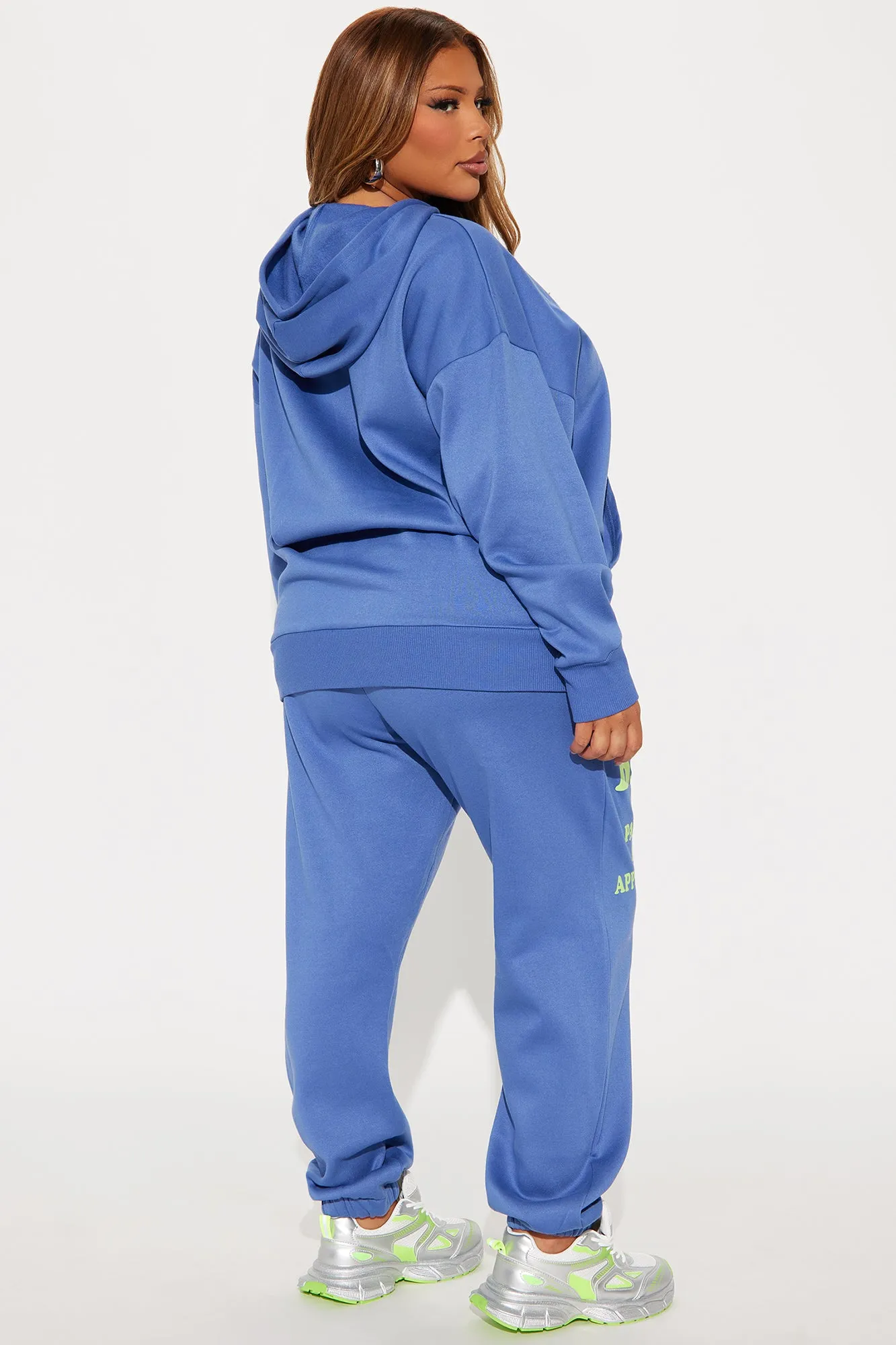 Be Kind Fleece Jogger Set - Blue