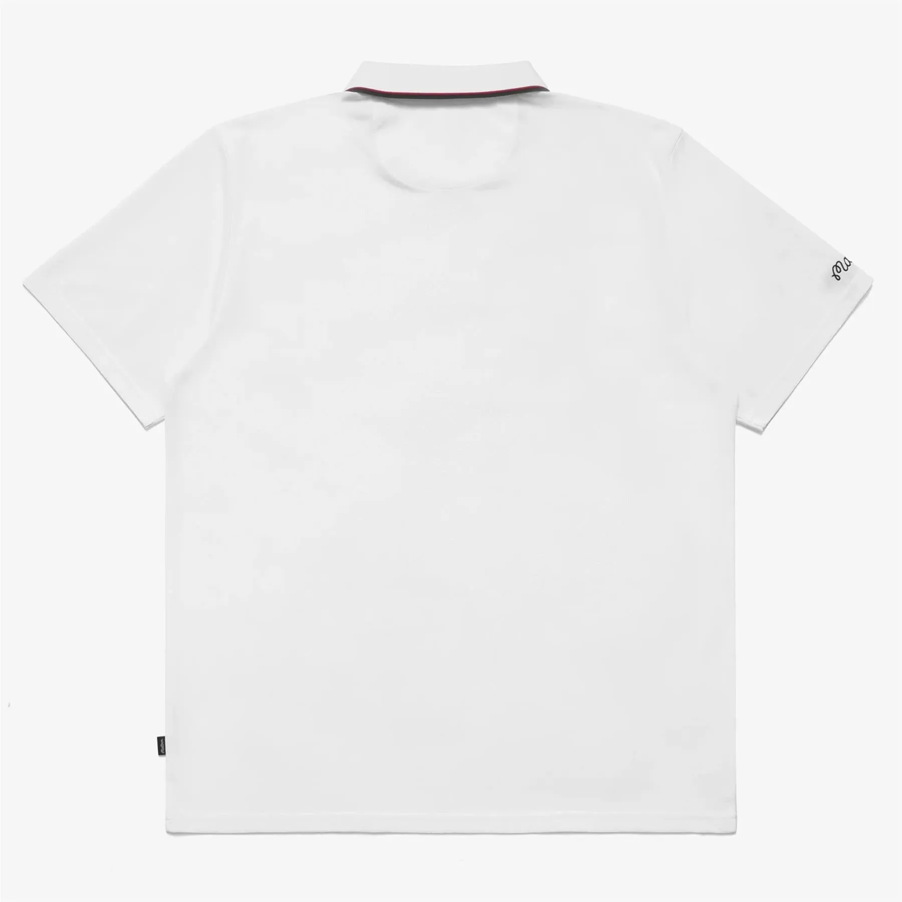 Beanie Buckets Pique Polo White - W24