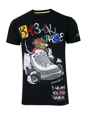 BREAK FREE GRAPHIC TEE-S11206 (BLACK)
