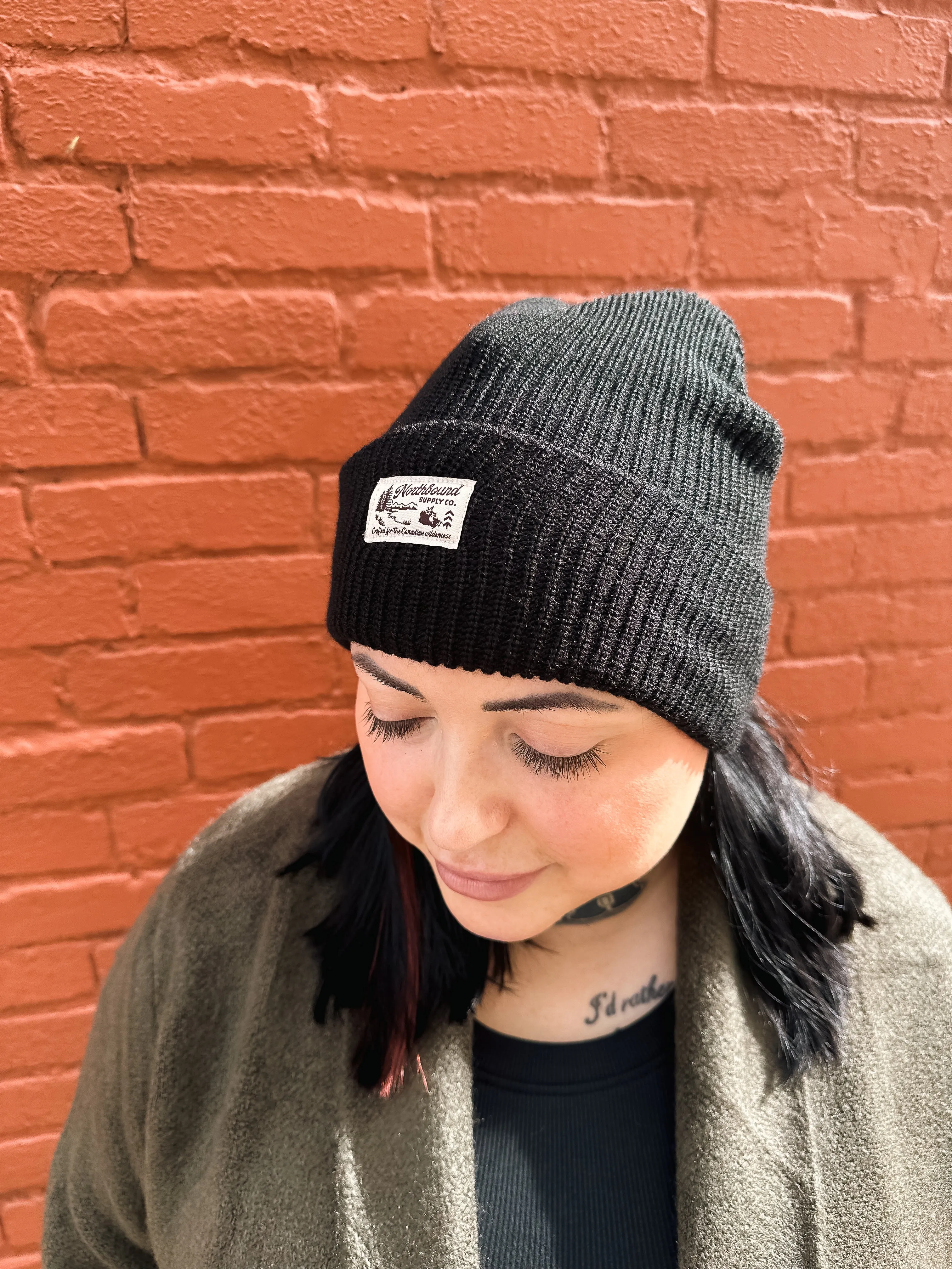 Canadian Wilderness Chunky Knit Beanie