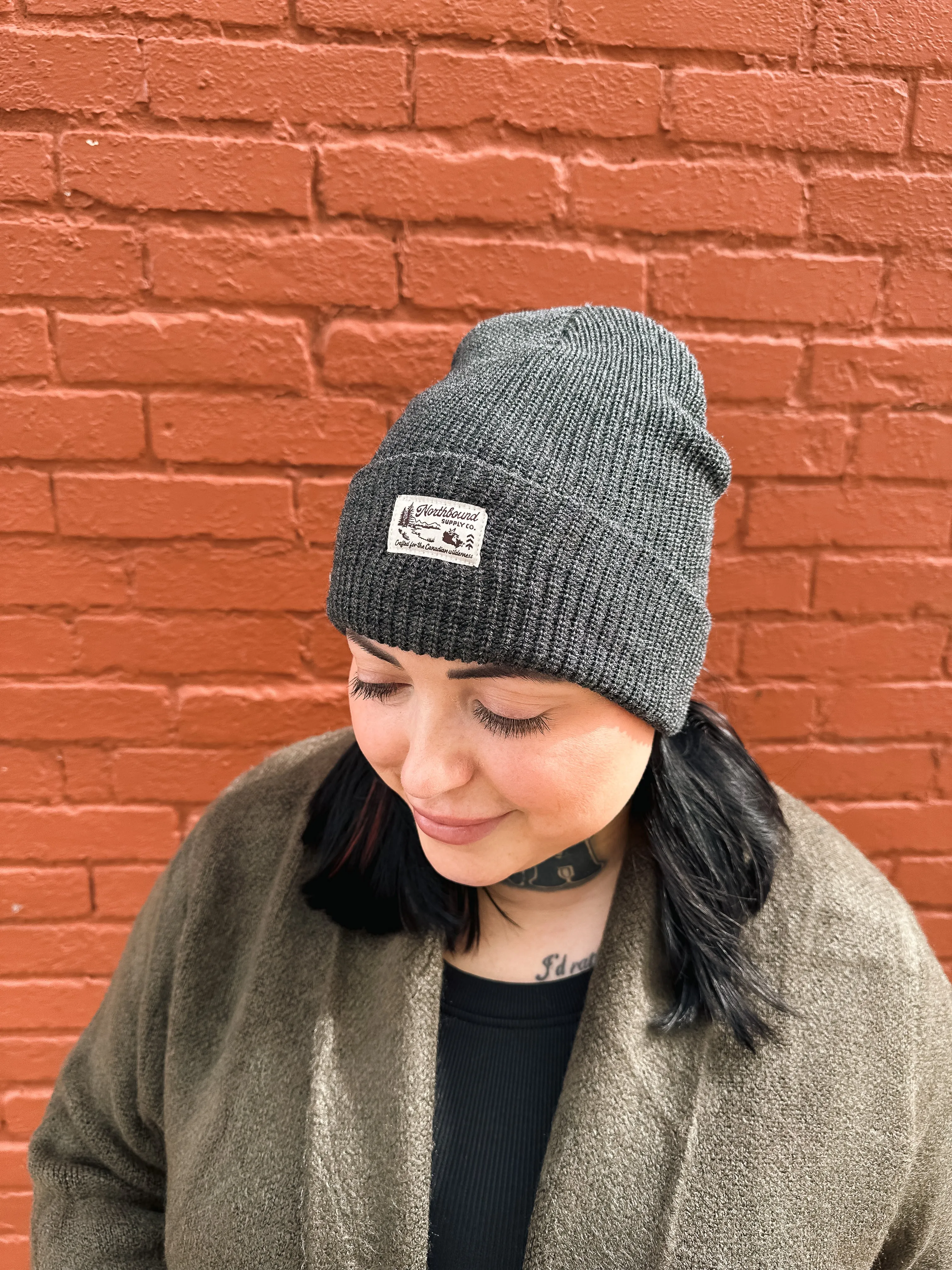 Canadian Wilderness Chunky Knit Beanie