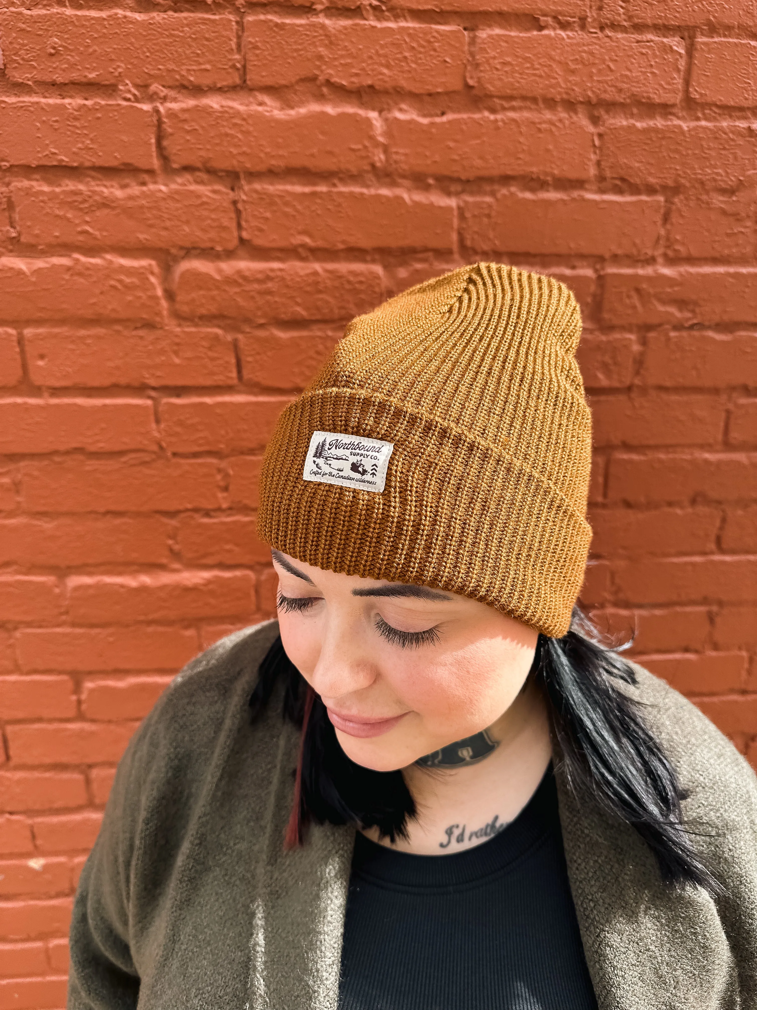 Canadian Wilderness Chunky Knit Beanie