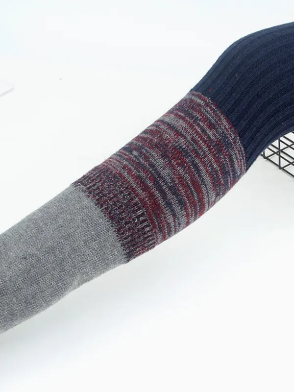 Casual Contrast Color Leg Warmers Leg Warmers Accessories