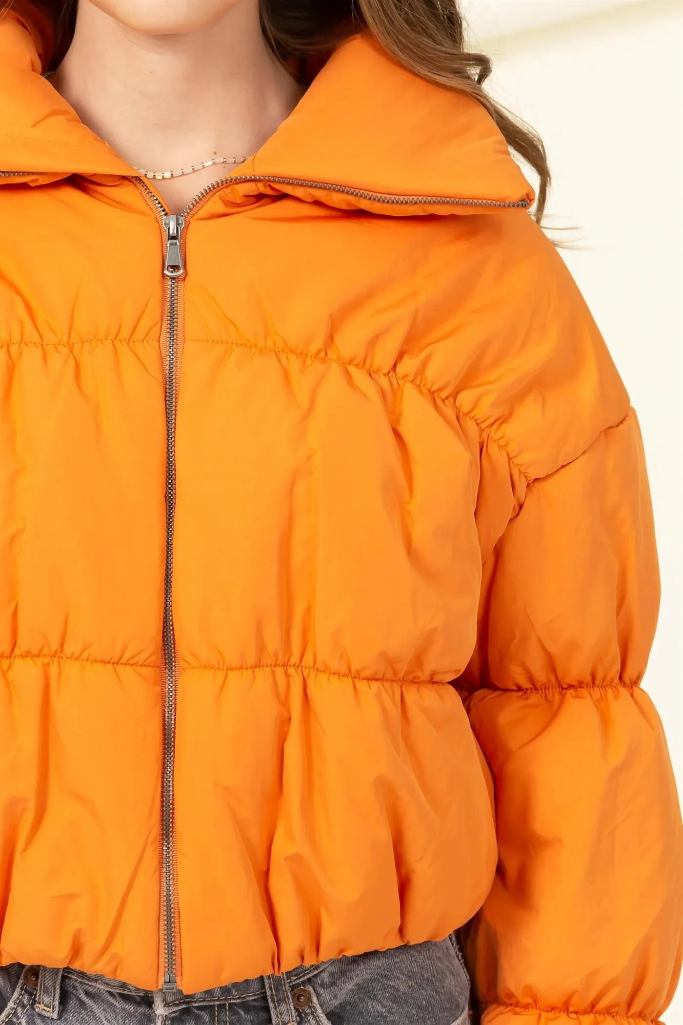 Chill With Me Long Sleeve Puffer Jacket