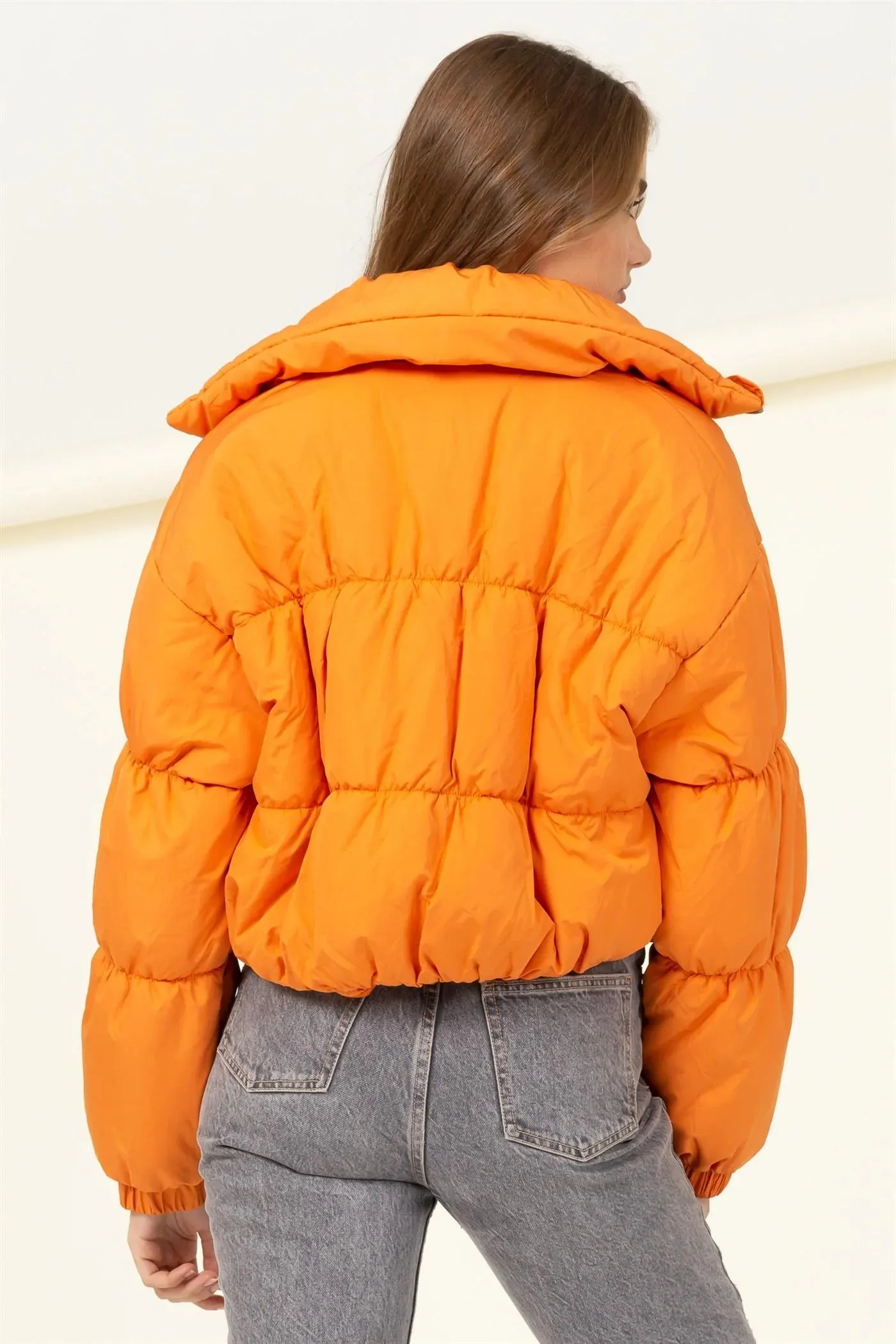 Chill With Me Long Sleeve Puffer Jacket