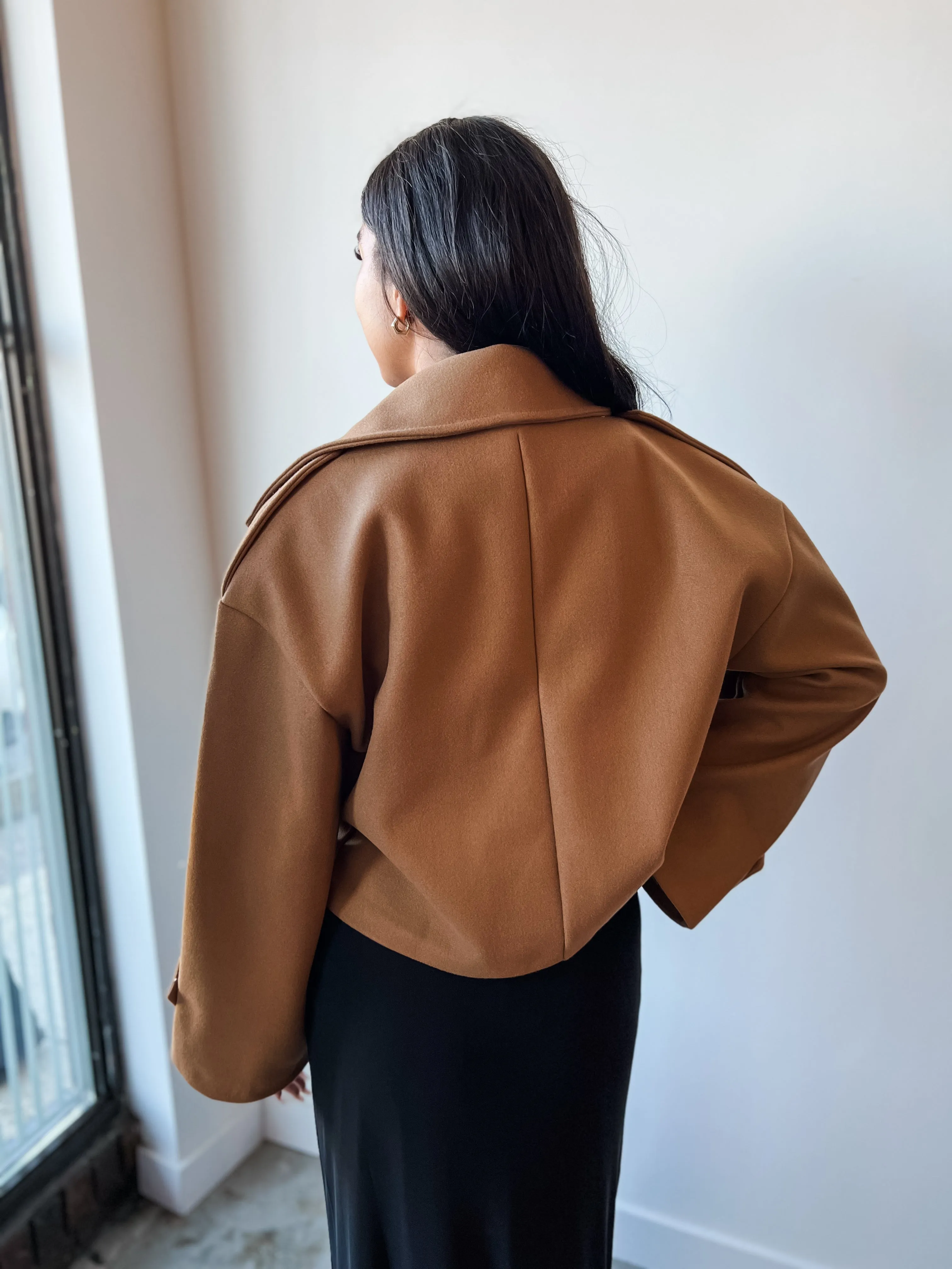 Cropped Trench Coat
