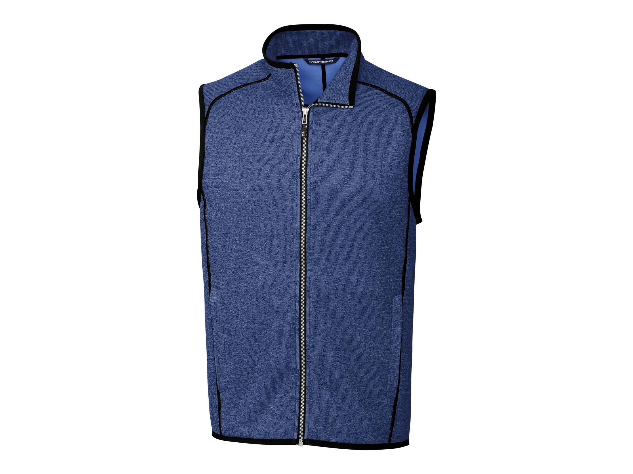 Cutter & Buck Mainsail Sweater-Knit Mens Full Zip Vest