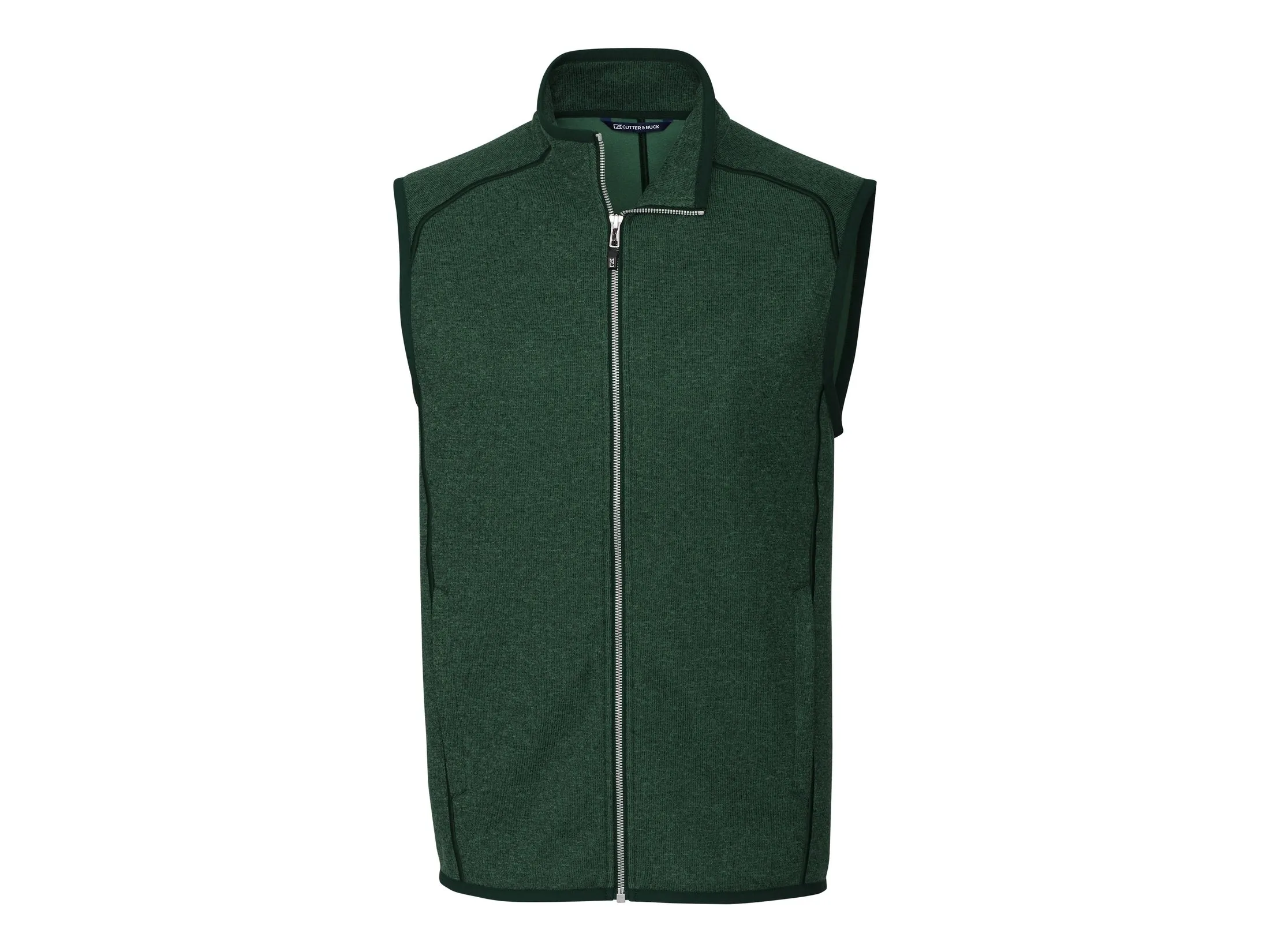 Cutter & Buck Mainsail Sweater-Knit Mens Full Zip Vest