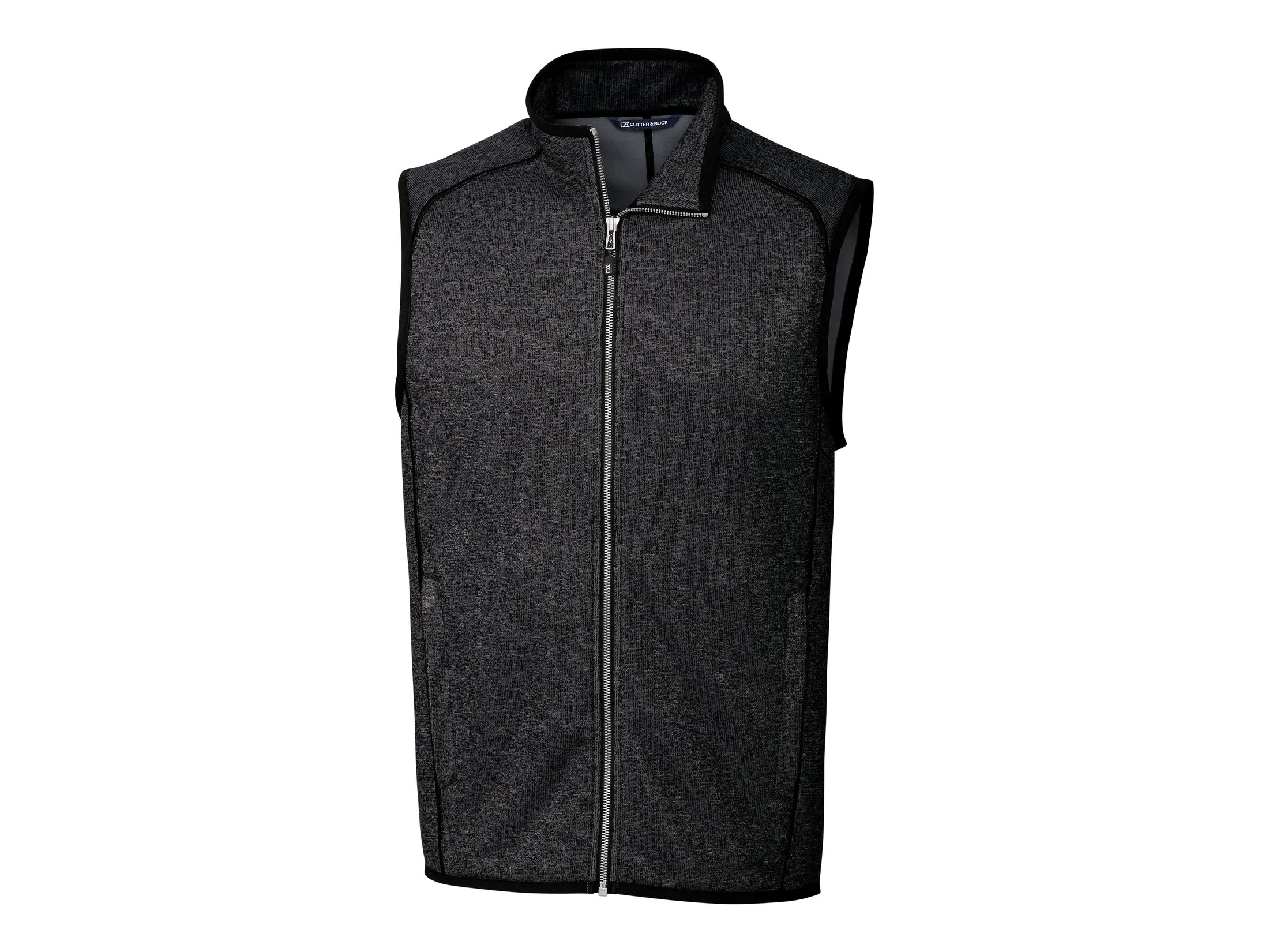 Cutter & Buck Mainsail Sweater-Knit Mens Full Zip Vest