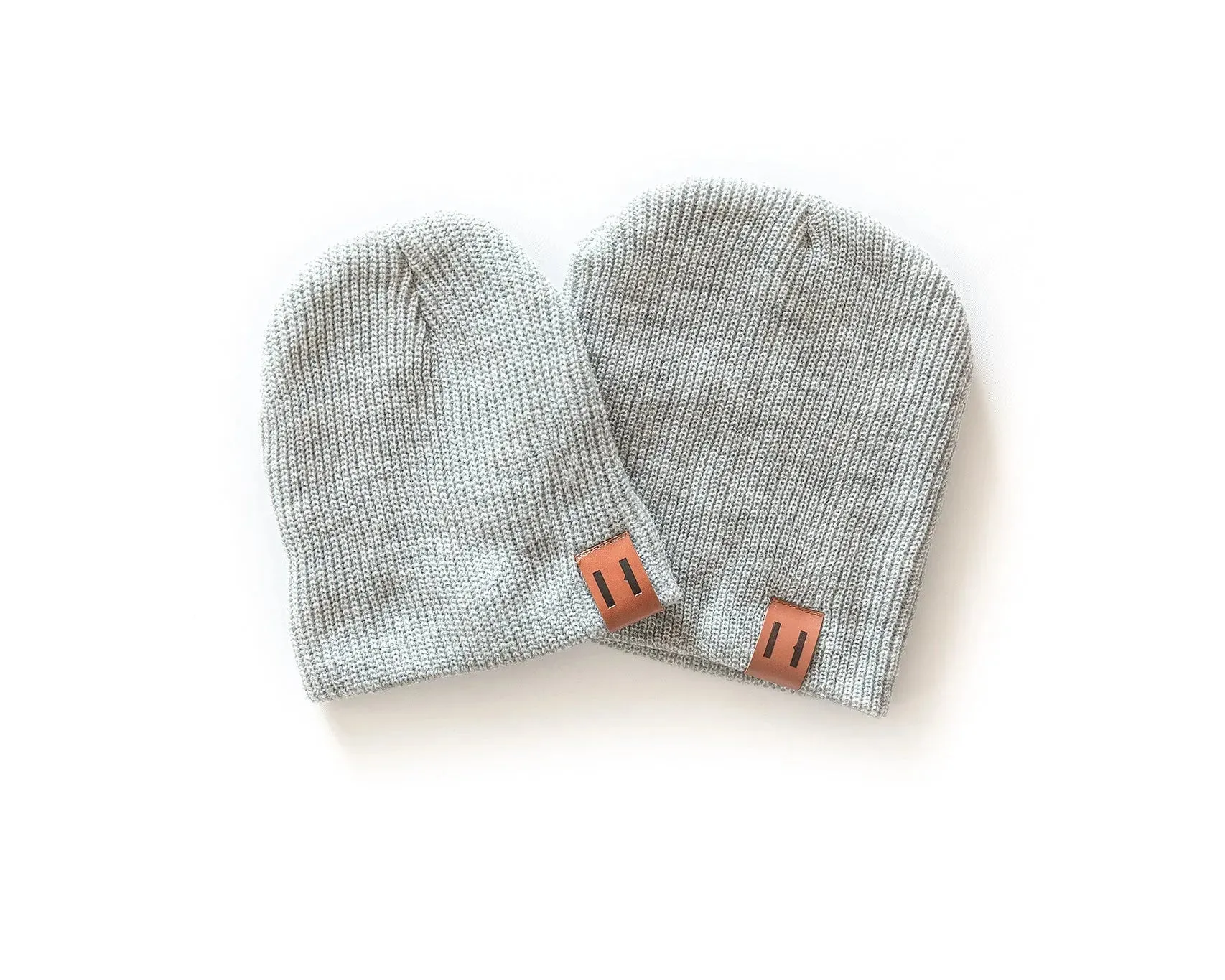 Daddy & Me Dude Beanie in Gray *Sold Separately*