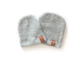 Daddy & Me Dude Beanie in Gray *Sold Separately*