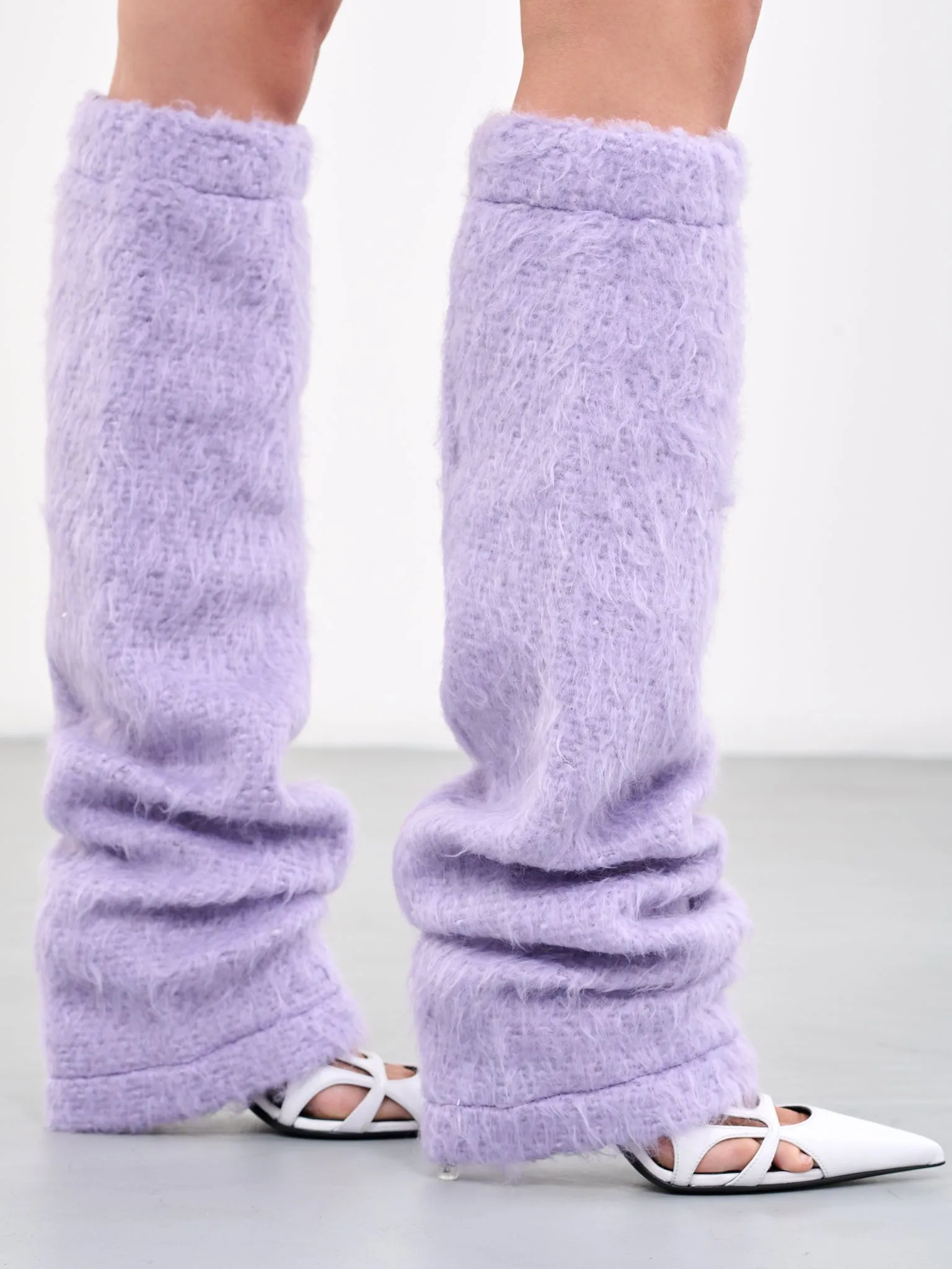 Fluffy Leg Warmers (FLUFFY-LEG-WARMERS-LILAC)
