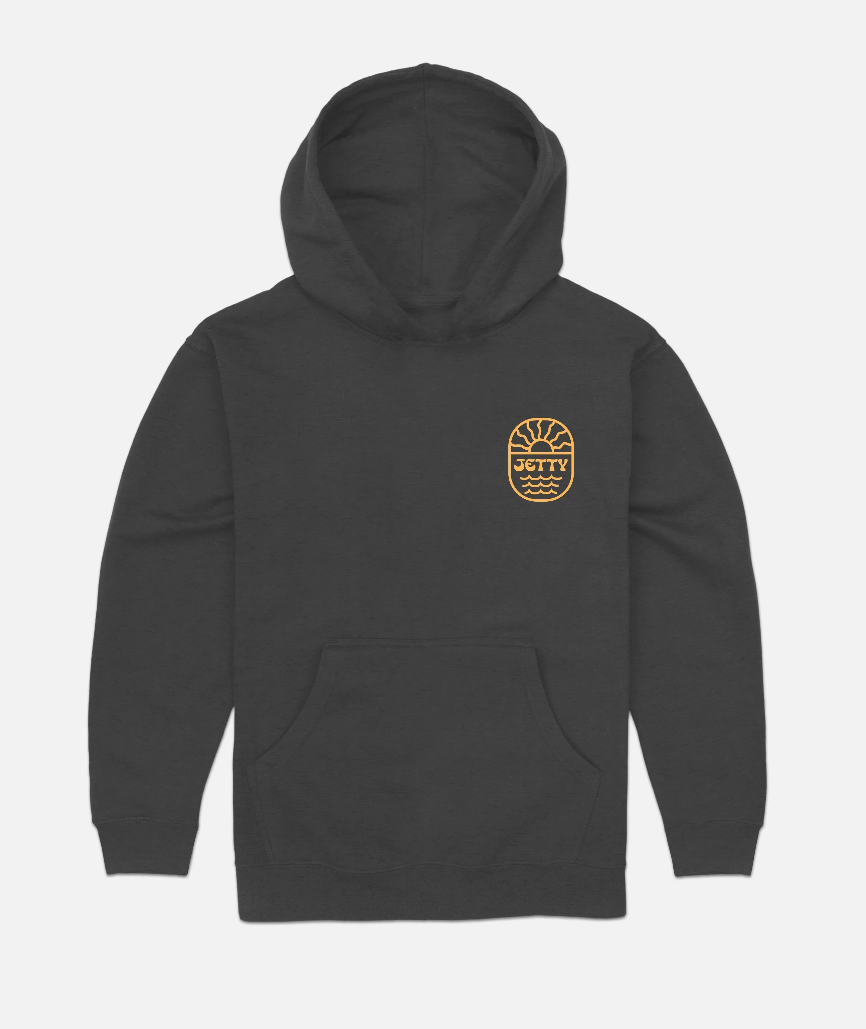 Grom Seascape Hoodie - Charcoal