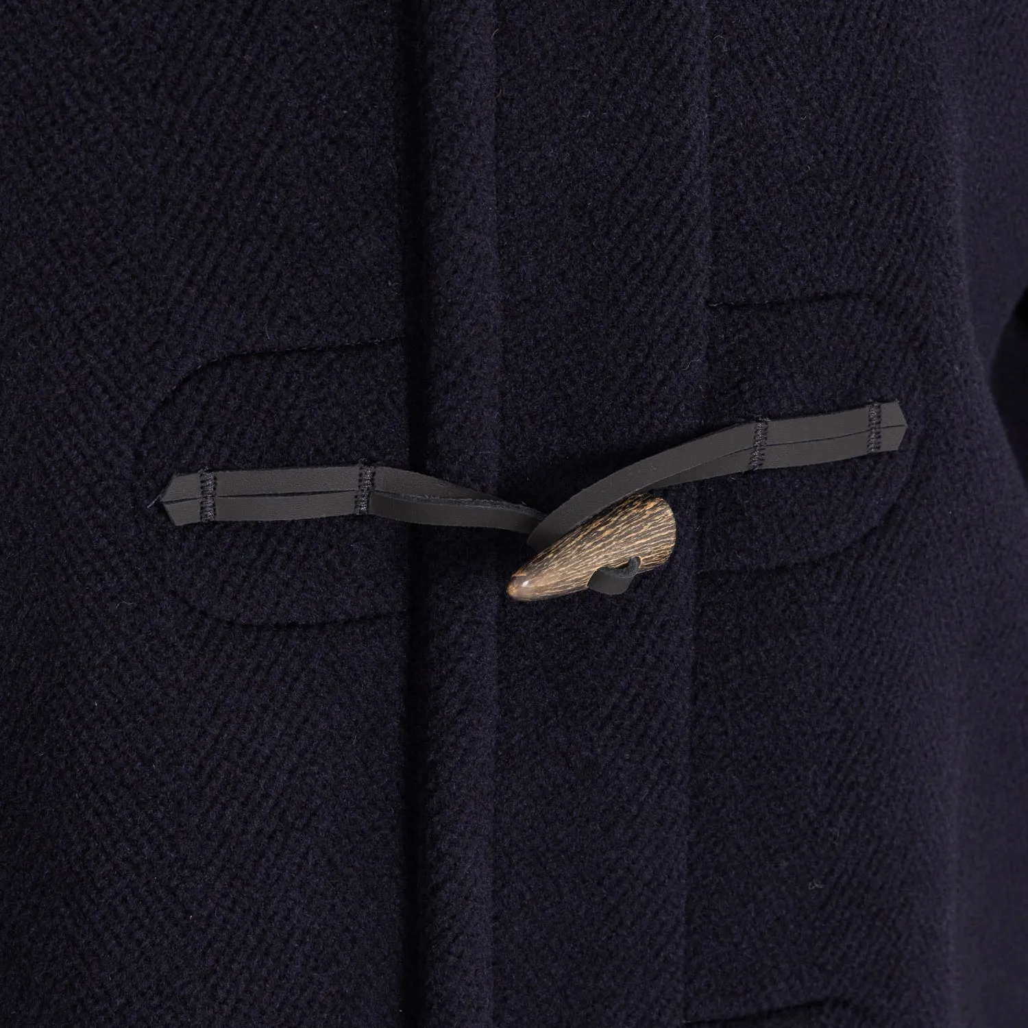 Invertère x MJ - "Newton Abbot" duffle coat made from pure lambswool