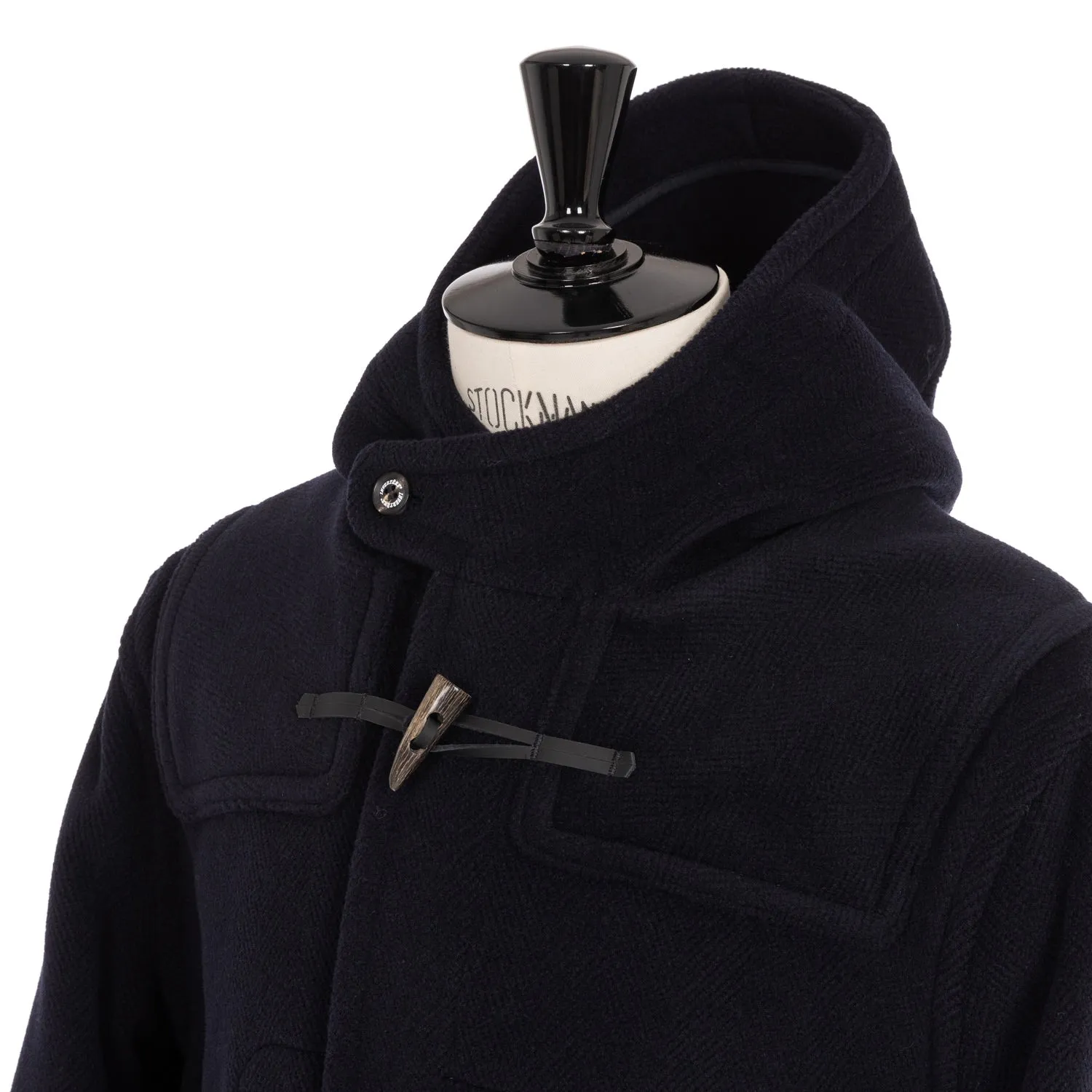 Invertère x MJ - "Newton Abbot" duffle coat made from pure lambswool