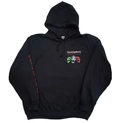 Iron Maiden Unisex Pullover Hoodie: Nights Of The Dead (Back & Sleeve Print)