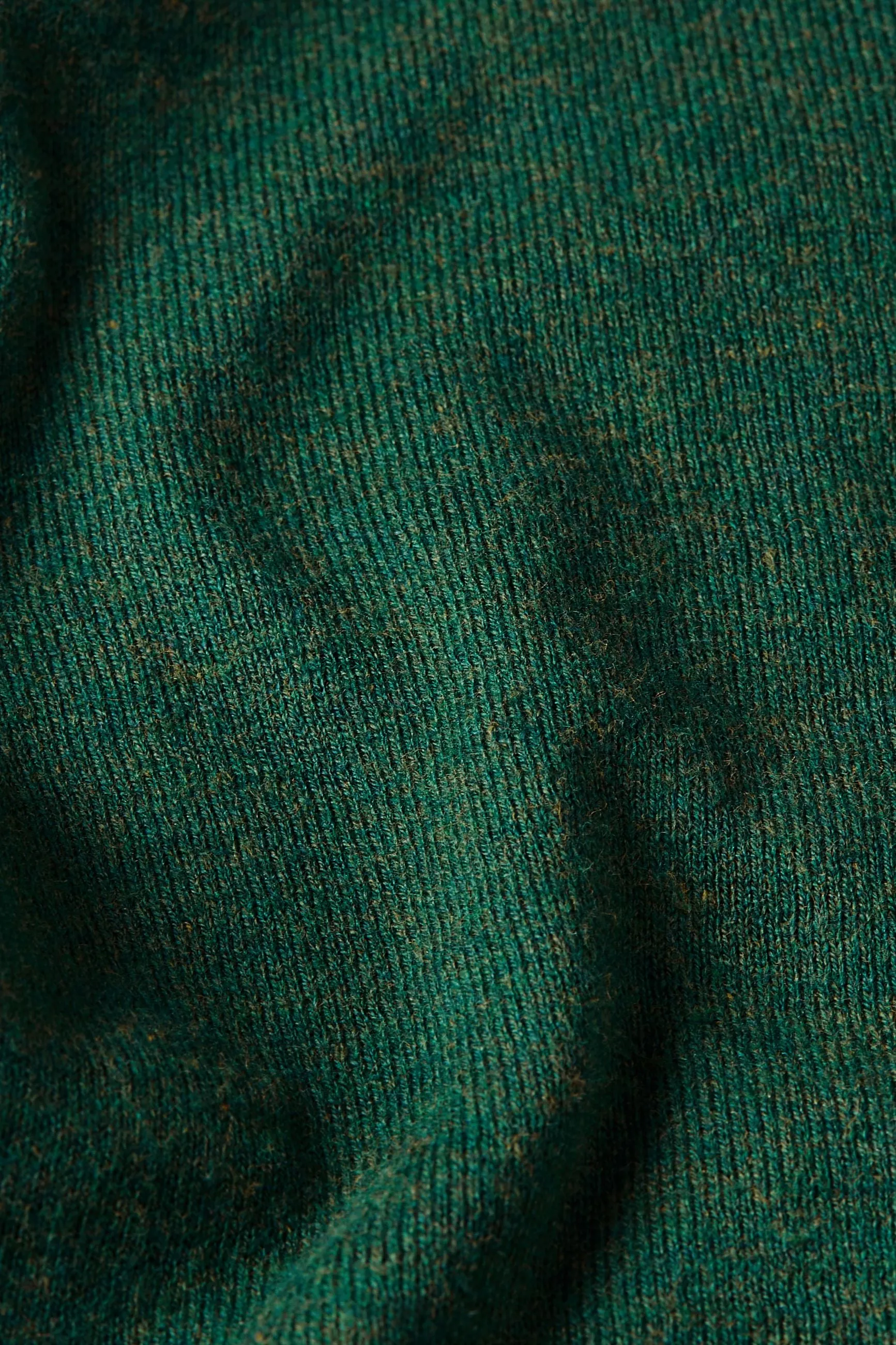 King Louie cardi V cocoon forest green