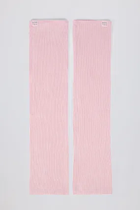 Leg Warmers in Soft Pink