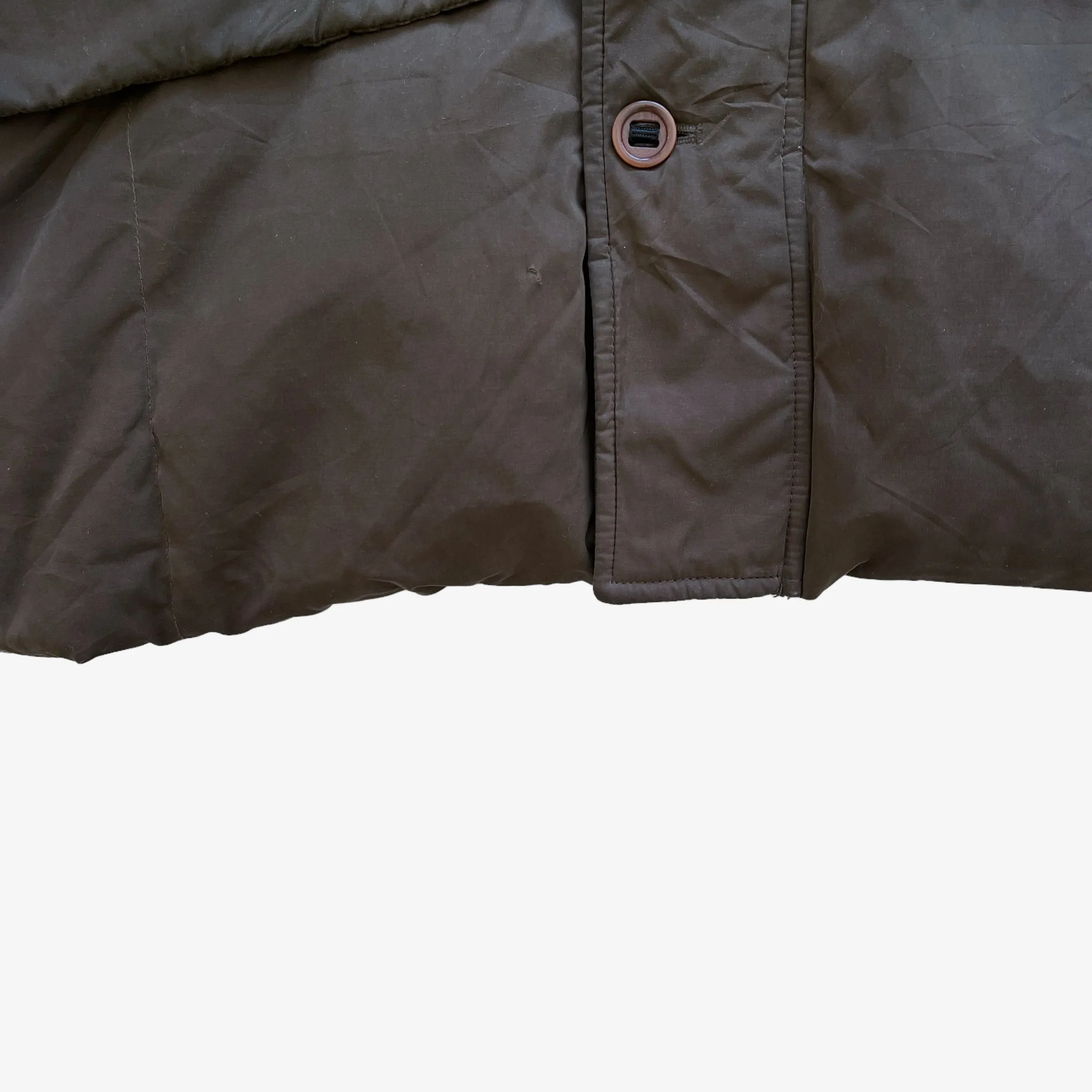 Marlboro Classics Puffer Jacket With Fur Collar & Removable Hood