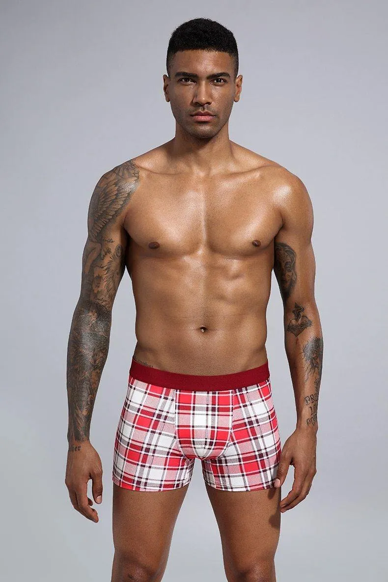 Men's Short Underwear Cotton Boxer Breathable Shorts Boxers Underpants