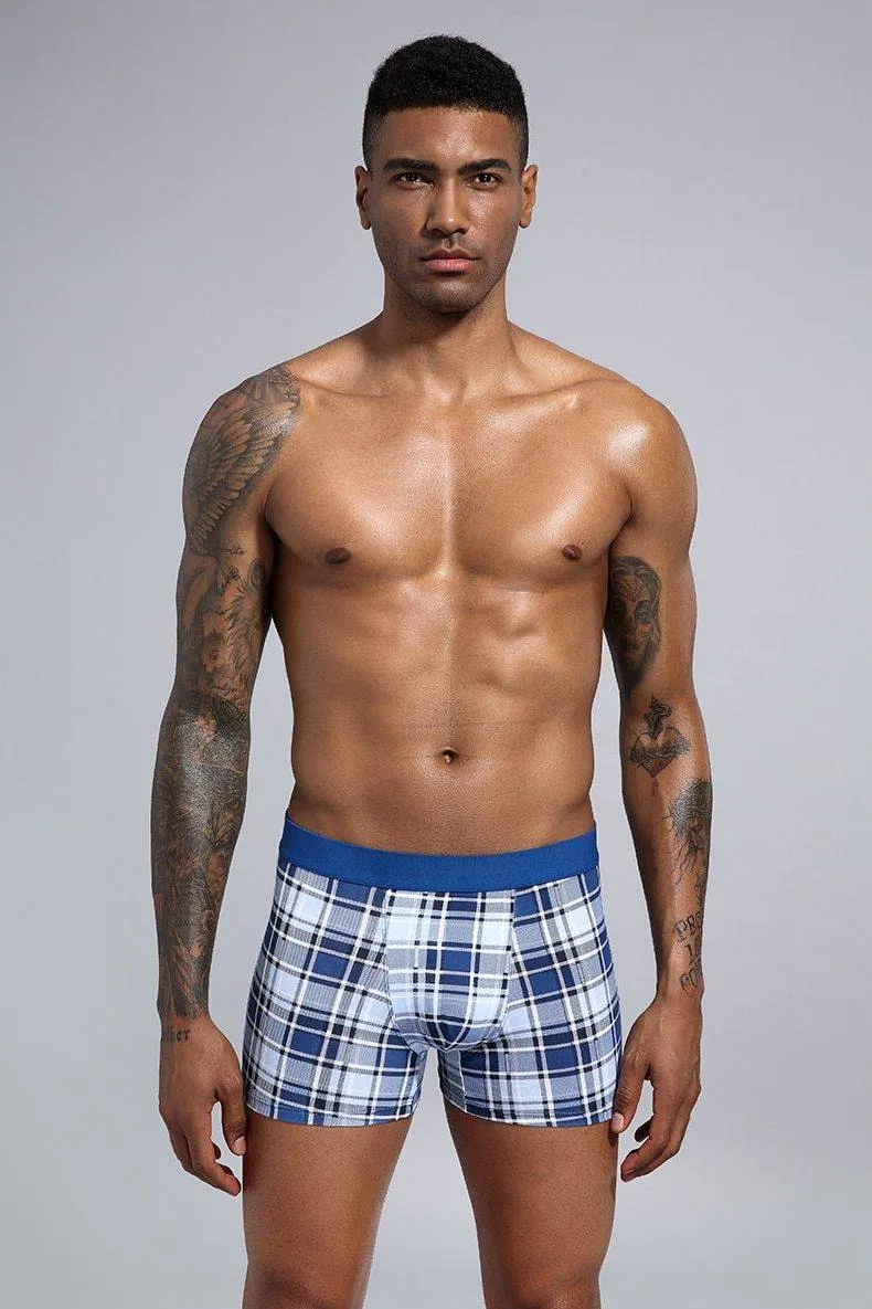 Men's Short Underwear Cotton Boxer Breathable Shorts Boxers Underpants