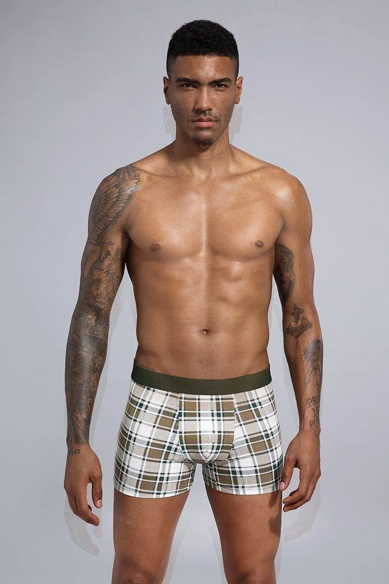 Men's Short Underwear Cotton Boxer Breathable Shorts Boxers Underpants