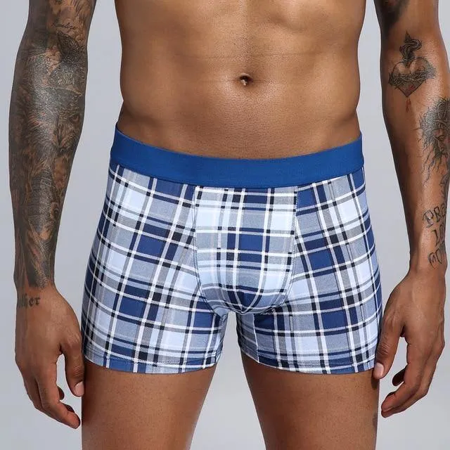 Men's Short Underwear Cotton Boxer Breathable Shorts Boxers Underpants