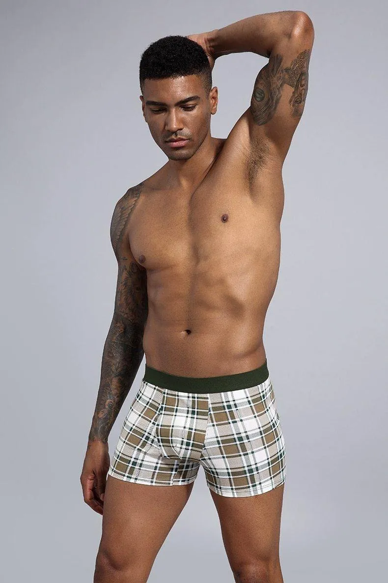 Men's Short Underwear Cotton Boxer Breathable Shorts Boxers Underpants