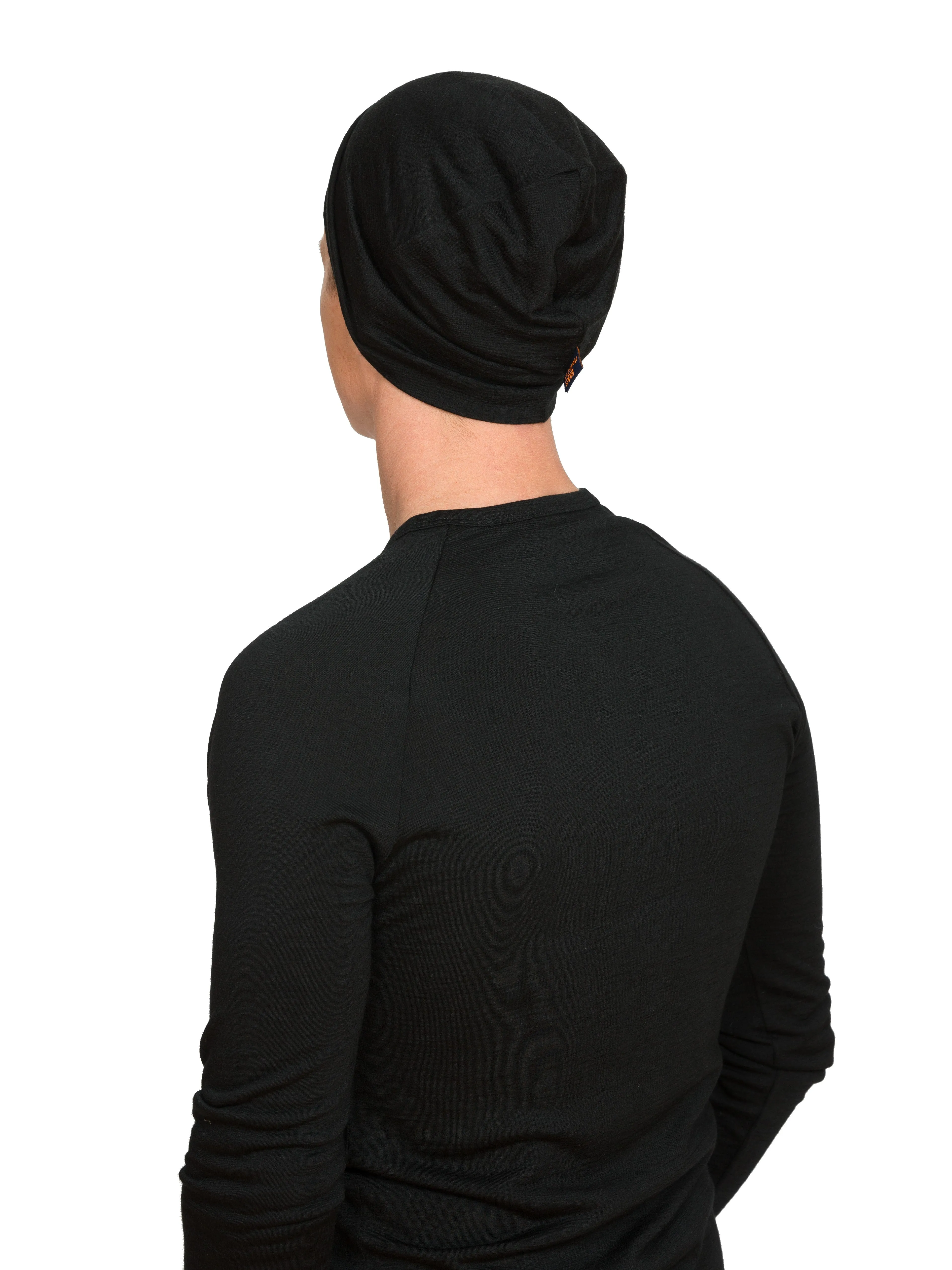 Merino Beanie with Dual-Layer