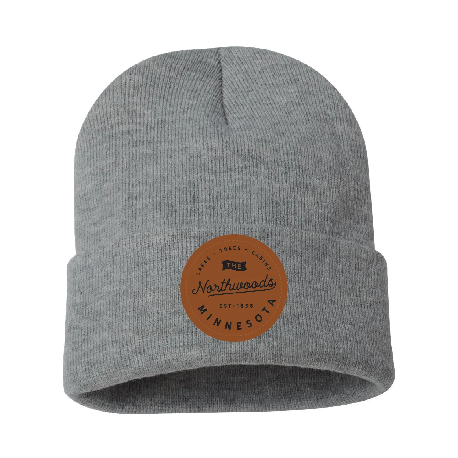 MN139 Solid 12" Cuffed Beanie