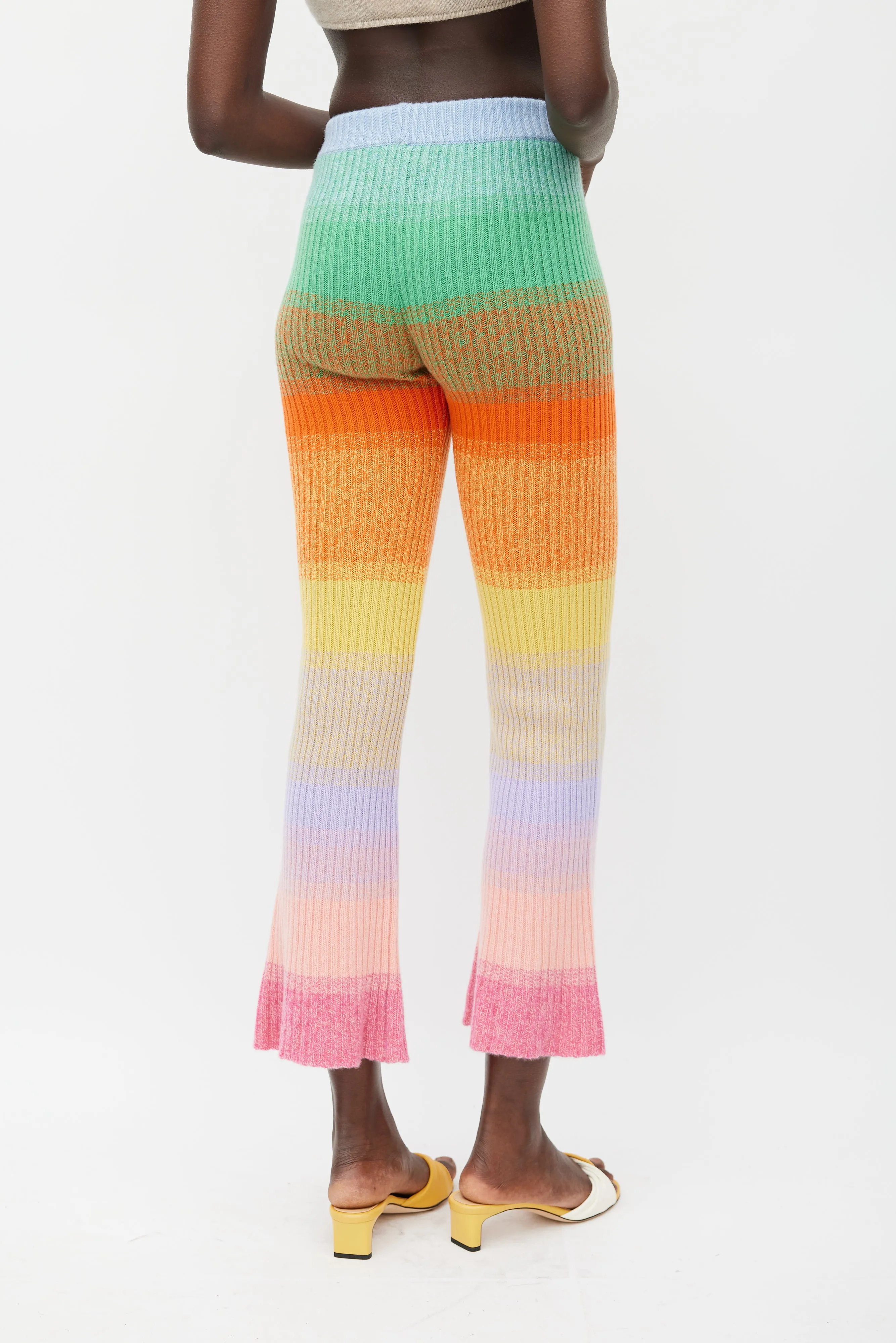 Multicolour Cashmere Striped Canyon Pant