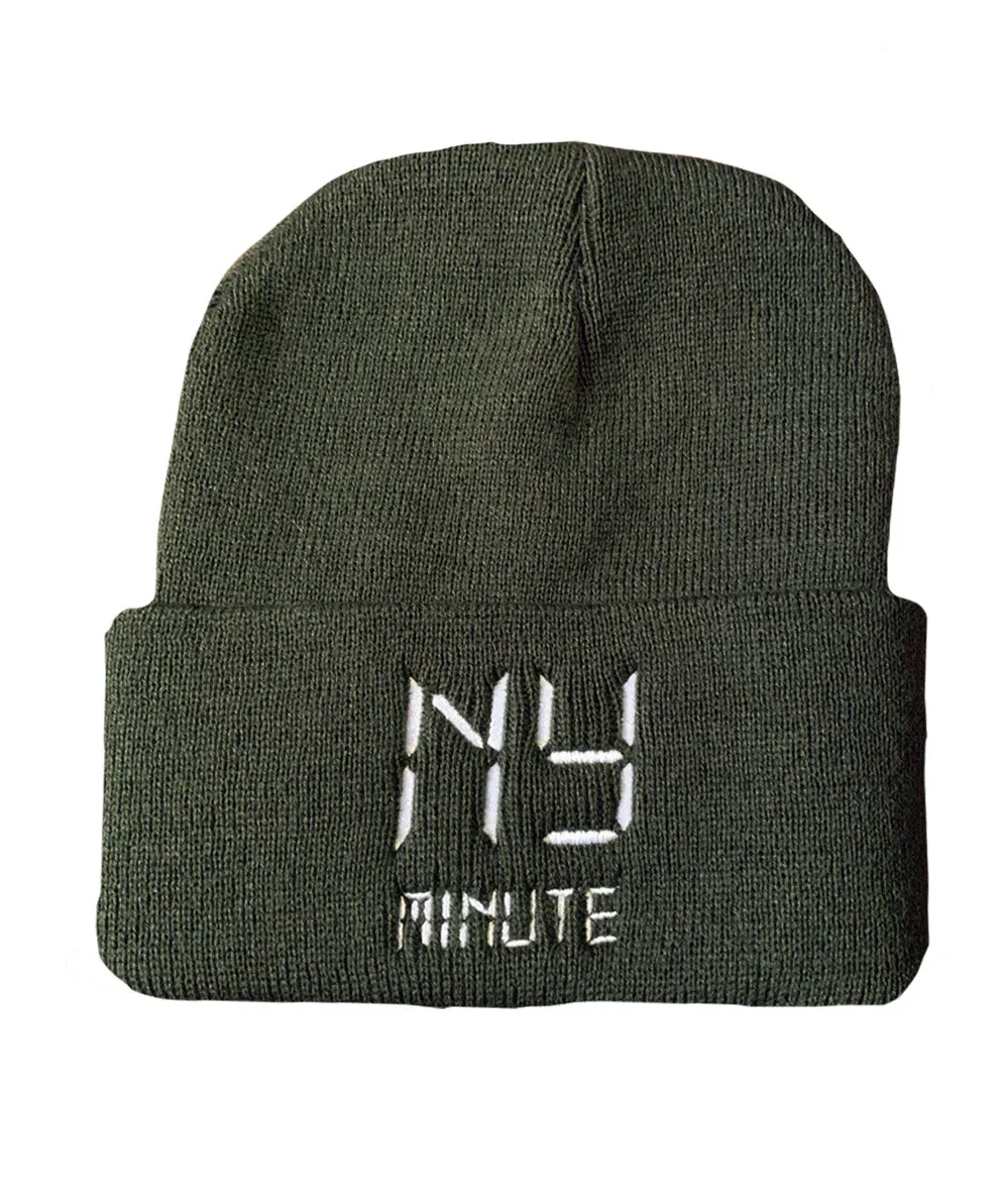 NY MINUTE TIME ICON BEANIE