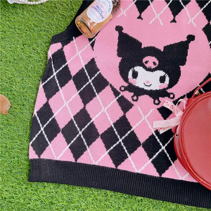 Pink Kuro Diamond Vest