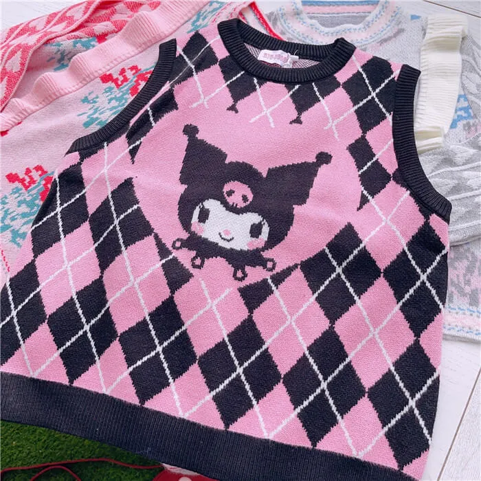 Pink Kuro Diamond Vest