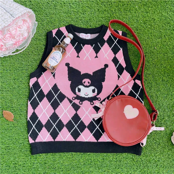 Pink Kuro Diamond Vest