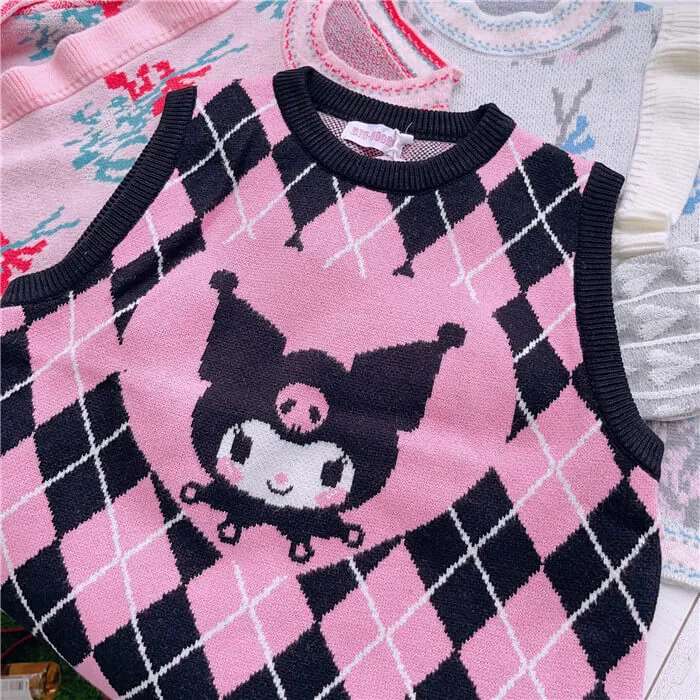 Pink Kuro Diamond Vest