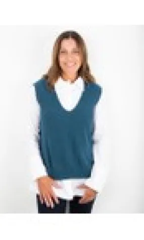 Pixie V-Neck Knitted Vest