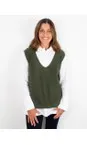 Pixie V-Neck Knitted Vest
