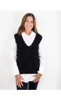 Pixie V-Neck Knitted Vest