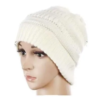 Ponytail Beanie for Women & Teens